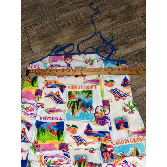 Label Of Love Women's Italian Theme Australia Resort Coastal Maxi Dress Size S - Picture 9 of 12